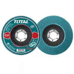 Lamellás csiszolótárcsa, cirkónium 125x22 mm, P80