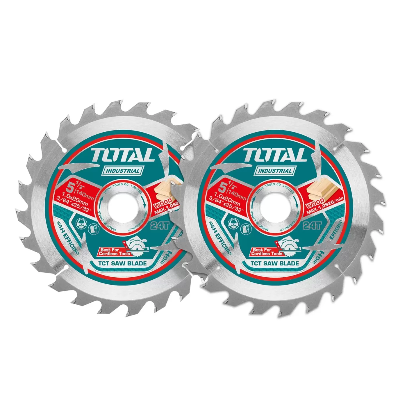 Ultravékony TCT fűrészlap készlet 140mm / IND