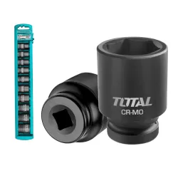 10 db készlet 1/2″-os ütvecsavarozó dugókulcsokkal / INDUSTRIAL