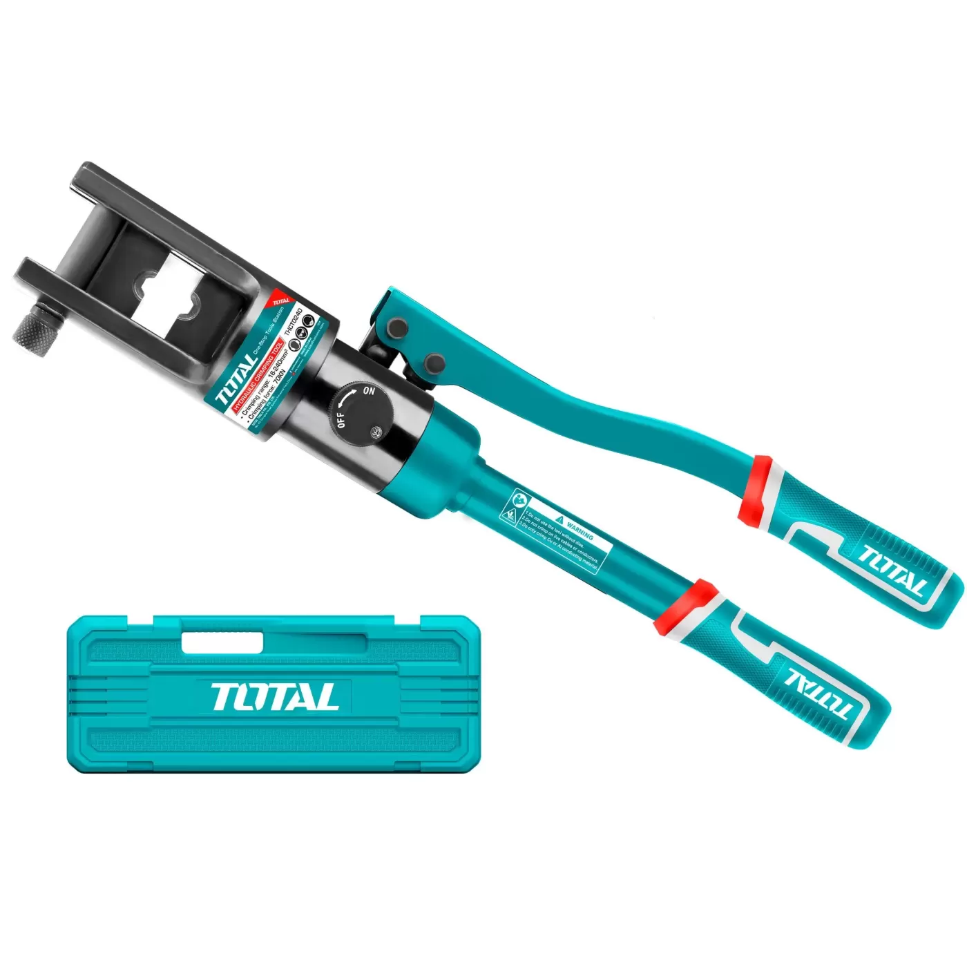 Hidraulikus krimpelő fogó Cu16-240mm /70KN