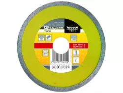 Gyémánt vágókorong folytonos éllel 125 mm (csempe, burkolólap)