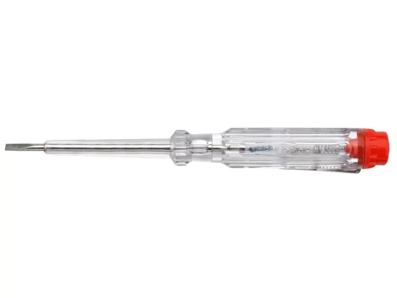 Fáziskereső lapos csavarhúzó 140 mm 200-250V