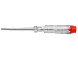 Fáziskereső lapos csavarhúzó 140 mm 200-250V