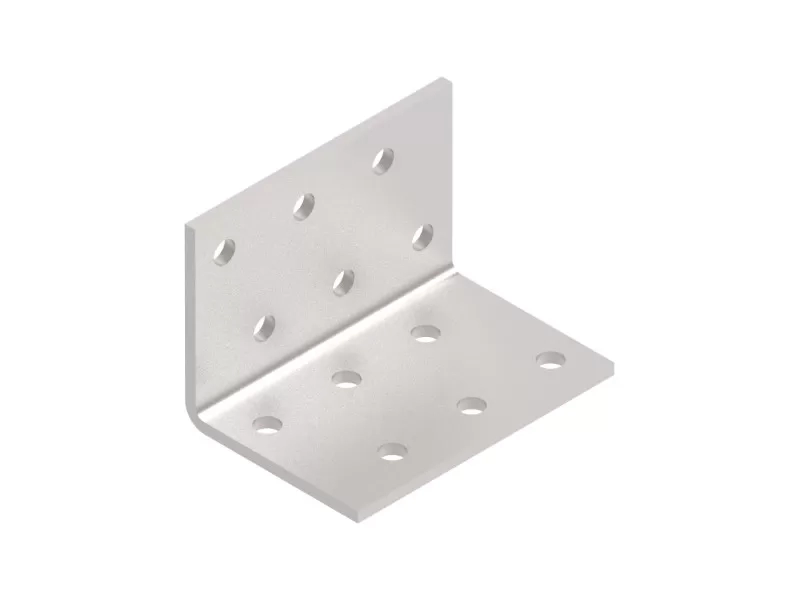 Perforált sarokösszekötő 40x40x60 Lv 2,5mm