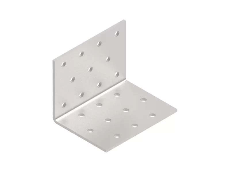 Perforált sarokösszekötő 60x60x80 Lv 2,5mm