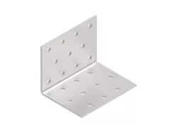 Perforált sarokösszekötő 60x60x80 Lv 2,5mm