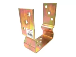 3 furatos csavarozható U alakú rogyasztott gerendatalp 151x150x60 Lv 4mm
