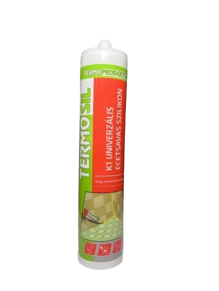 Termo K1 Univerzális Ecetsavas Szilikon színtelen 280ml