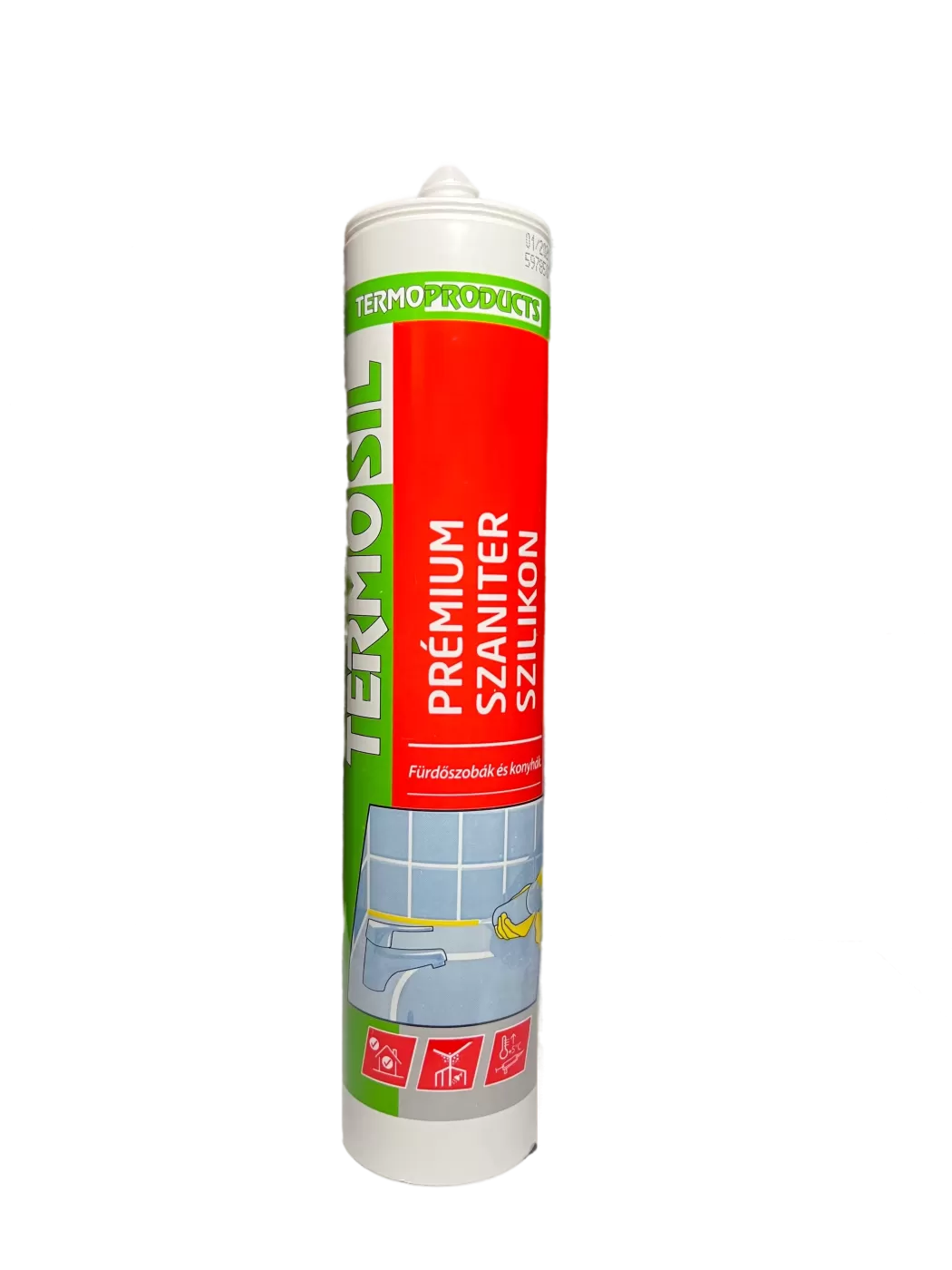 Termo Prémium Szaniter Szilikon színtelen 280ml