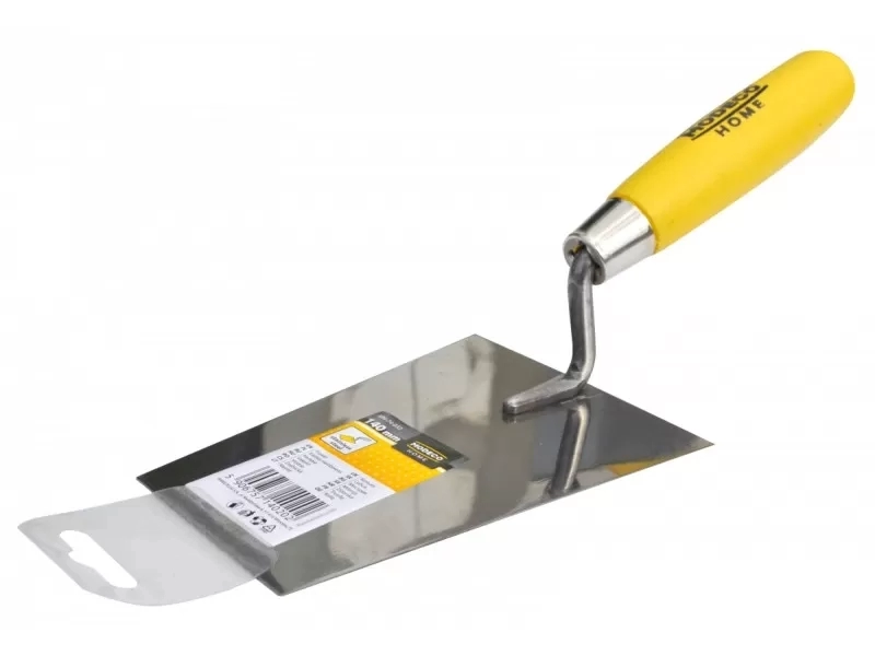 MN-74-033 Kőműveskanál keskeny (glettelő) 160 mm, inox