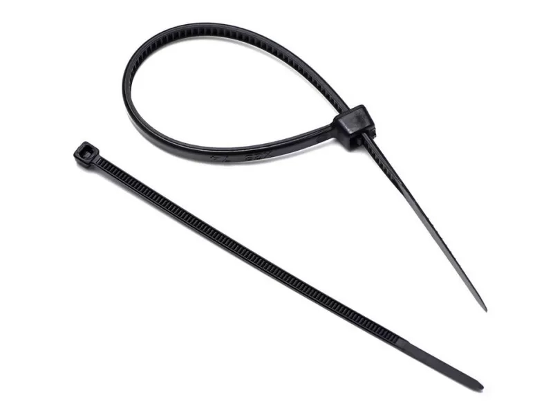 Kábelkötöző (fekete) 3,6x150 mm (100 db/csom)