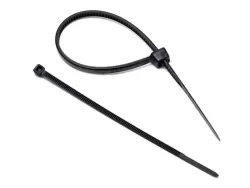 Kábelkötöző (fekete) 3,6x150 mm (100 db/csom)