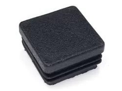60x60 mm-es fekete műanyag záródugó zártszelvényhez (50db/csom)