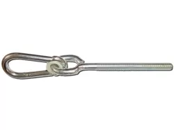 M12x190 mm-es metrikus hintakampó+10x100 mm-es karabiner (10db/csomag)