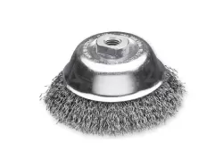 Fazékkefe 100/0.35xM 14 hullámos acél