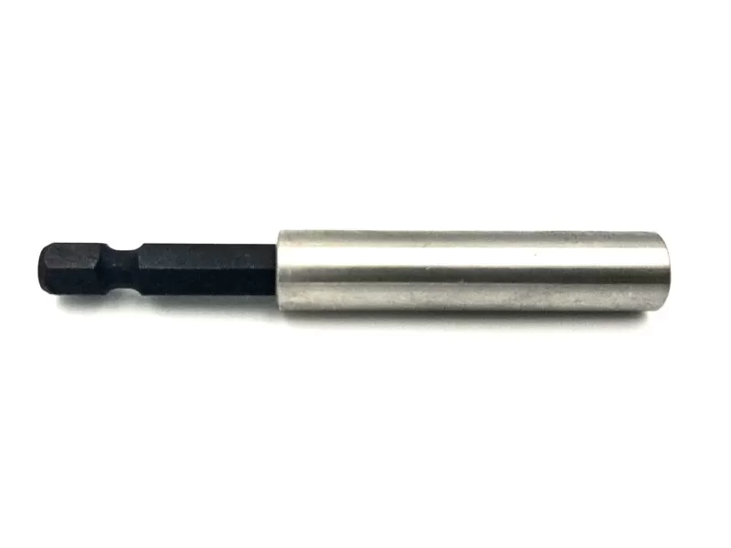 Inox mágneseshosszabbító adapter behajtóhegyekhez 75 mm