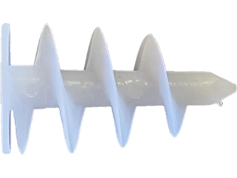 Csavarmenetes poliszt. dübel min.5cm-es szigeteléshez, csavar: 4,5 mm