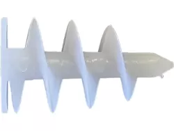 Csavarmenetes poliszt. dübel min.5cm-es szigeteléshez, csavar: 4,5 mm