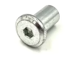 M6x12 mm bútorösszehúzó hüvely, fej: 15 mm (500 db/doboz)