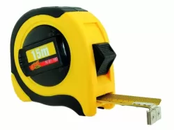 MN-81-156 Gumírozott mérőszalag 5 m x 19 mm, mágneses véggel