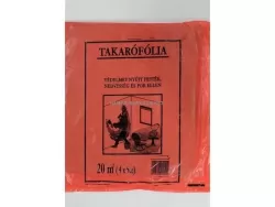 Takarófólia 20nm (4x5m) vékony piros