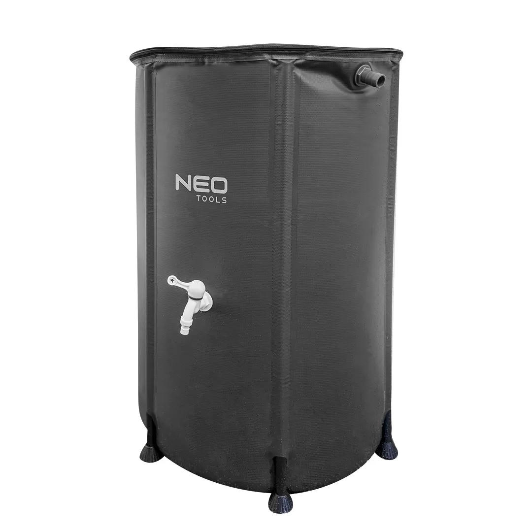 Esővízgyűjtő tartály, összecsukható, PVC, 250l