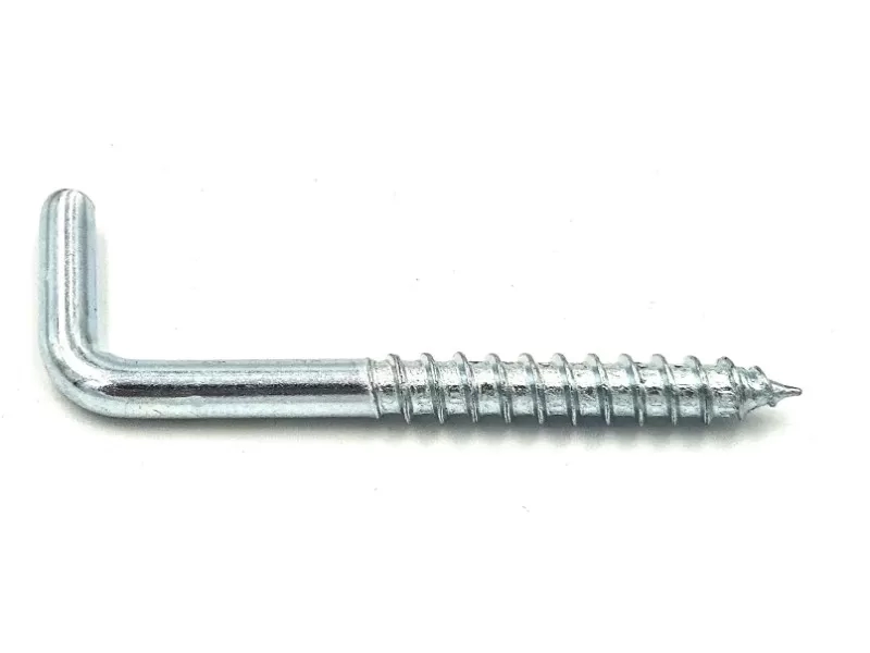 Derékszögű kampó, famenetes 3.5X38 mm (500 db/doboz)