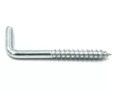 Derékszögű kampó, famenetes 3.5X38 mm (500 db/doboz)