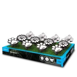 Modee Lighting LED Szolár Napelemes Dekor Lámpa DS001 (12db/display)