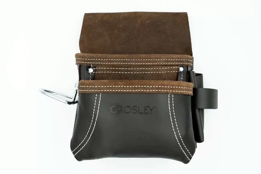 GROSLEY övtáska – 4 zsebes + fém hurok