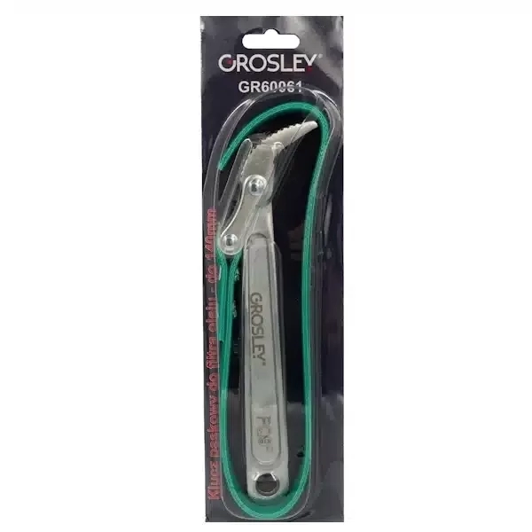 GROSLEY Olajszűrő leszedő szíjas kulcs – 140 mm-ig