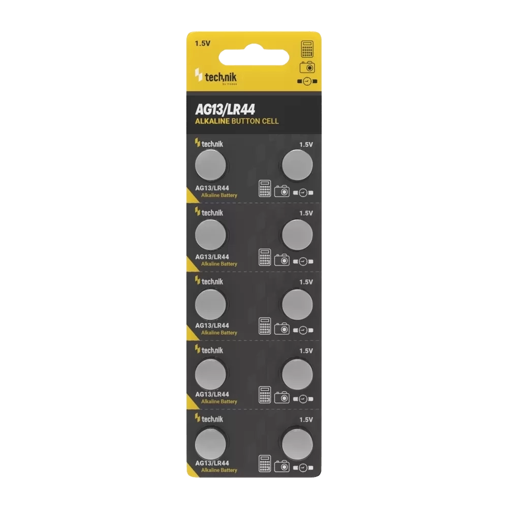 Technik Platinum Gombelem Alkáli AG13/LR44/A76/357 (1,5V) B10