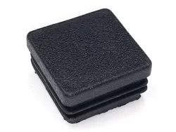 30x30 mm-es fekete műanyag záródugó zártszelvényhez (100db/csom)