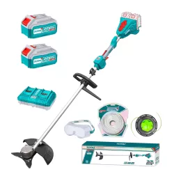 Akkus szegélynyíró és bozótvágó 330mm/20V/2.0Ah-7.5Ah/P20S /INDUSTRIAL (SET Akkumulátor 2x4Ah, Töltő)