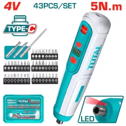 Akkus csavarhúzó 4V/ 5Nm/ Type-C/ 1pos