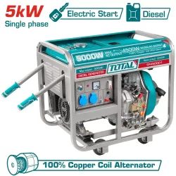 Dízel áramfejlesztő 5kW, 220V / 15L/9hp/3000rpm