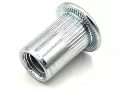 M6 laposfejű alu szegecsanya (átf.: 0,5-2,3 mm) (200db/csom.)