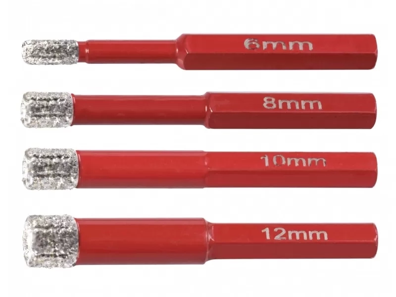 MN-76-310 Gyémánt koronafúró hatlapú szárral, átm.: 10 mm