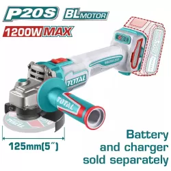 Akkus sarokcsiszoló 125mm