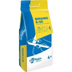 Rigips Rimano 6-30 gipszes kézivakolat 4kg/zsák