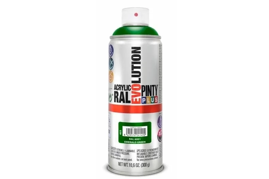 Pinty Plus Evolution akril RAL6001 SMARAGDZÖLD 400ml