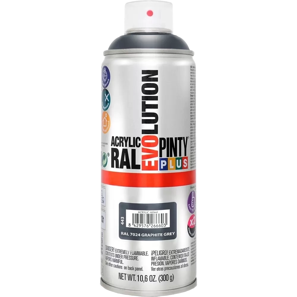Pinty Plus Evolution akril RAL7024 GRAFITSZÜRKE 400ml