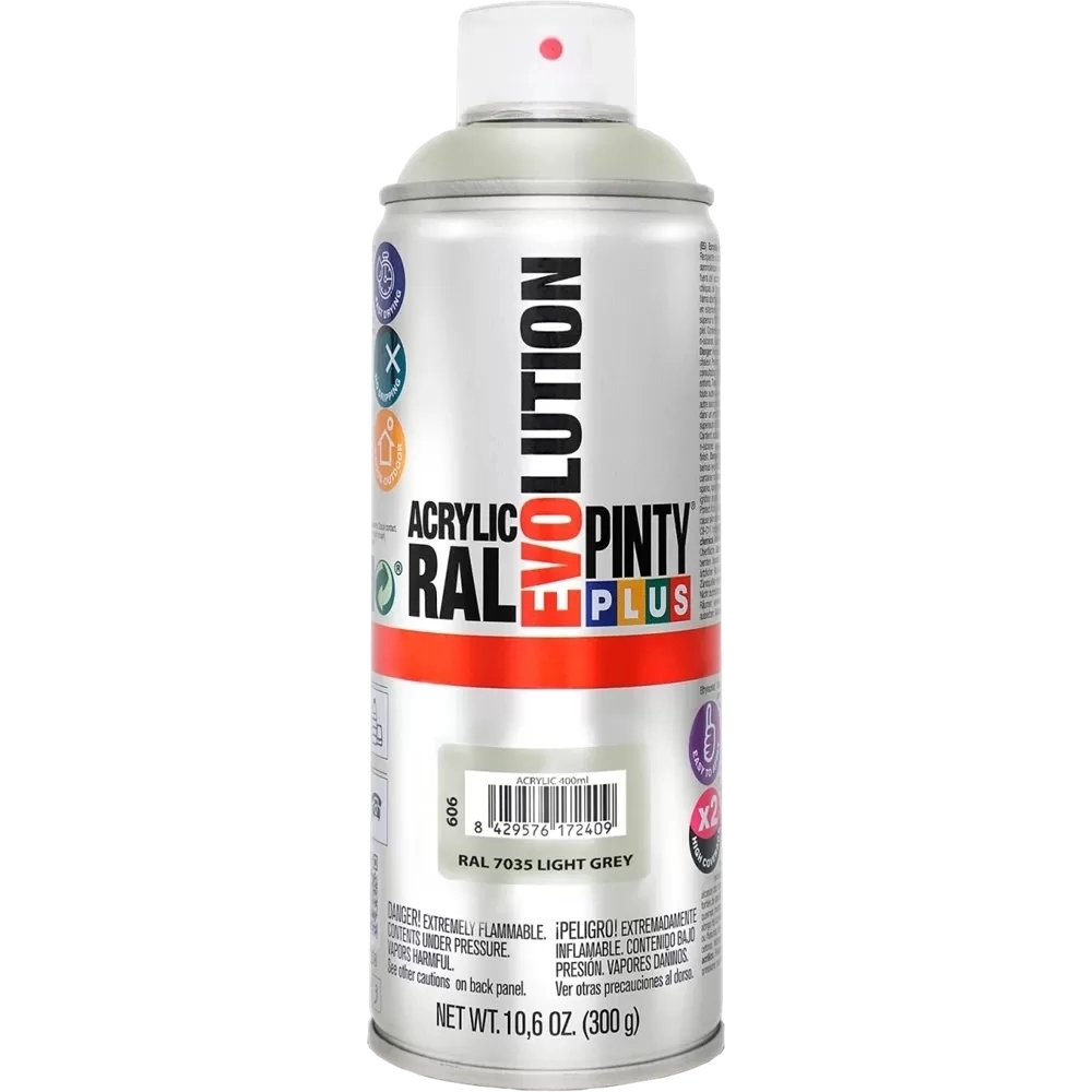 Pinty Plus Evolution akril RAL7035 VILÁGOSSZÜRKE 400ml