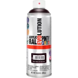 Pinty Plus Evolution akril RAL9005 SELYEMFÉNYŰ FEKETE 400ml