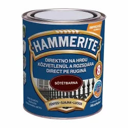 Hammerite fémfesték fényes SÖTÉTBARNA 750ml