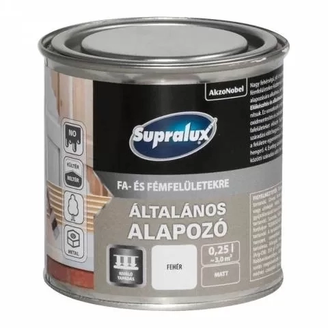 Supralux általános alapozó fehér 250ml
