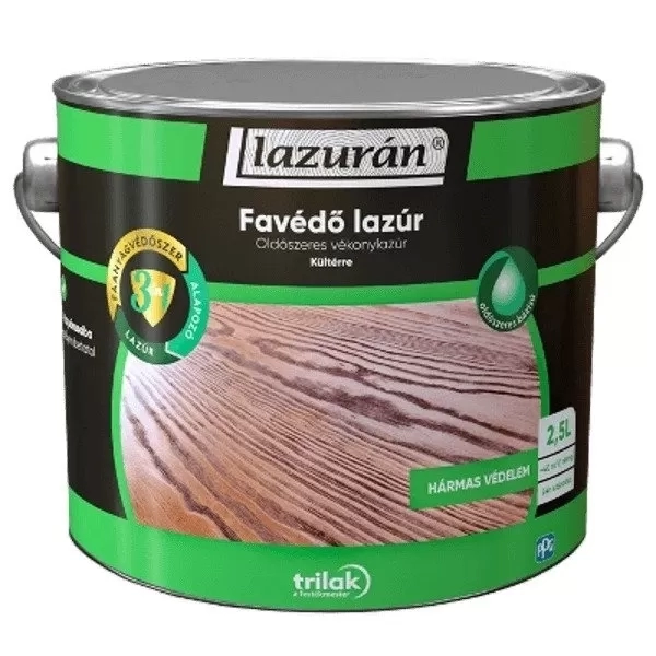 Lazurán oldószeres vékonylazúr 3in1 ÉSZAKI TÖLGY 2,5L