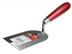 MN-74-320 Kőműveskanál félkör 100mm, inox