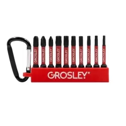 GROSLEY bitkészlet 10 részes S2 (karabineren)