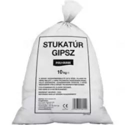 Stukatúr gipsz 10kg/zsák